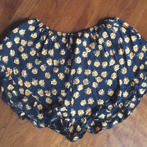 Brandy Melville Floral Shorts